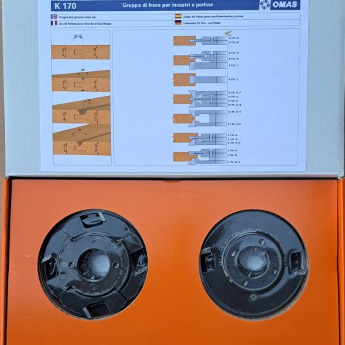 Set freze OMAS cod.K170 pentru lambriuri și dușumele.