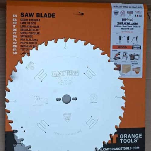 Pânza circular CMT diametru 400mm. cod.285.036.16M