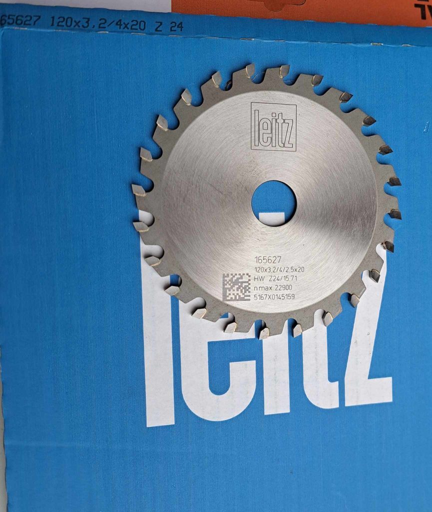 Pânza circular incizor Leitz pentru debitat pal,diametru 120mm