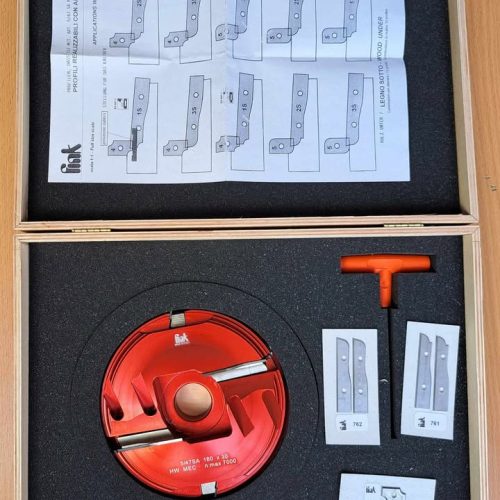 Acasa 12 Freza profesională multiprofil pentru tăblii FINK 5/47SA 16,alezaj 30mm.