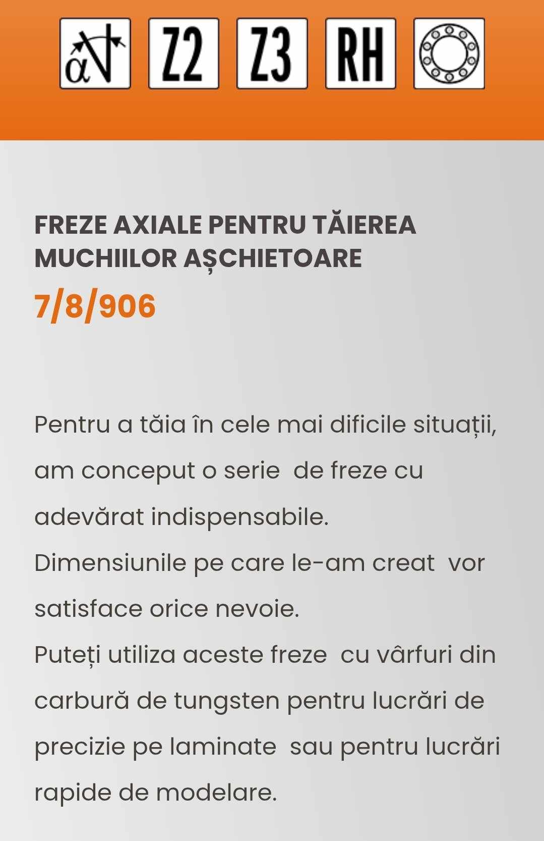 Freza CMTpentru conturat,coada de 8mm.cod.906.227.11 3 Freza CMTpentru conturat,coada de 8mm.cod.906.227.11 - imagine 3
