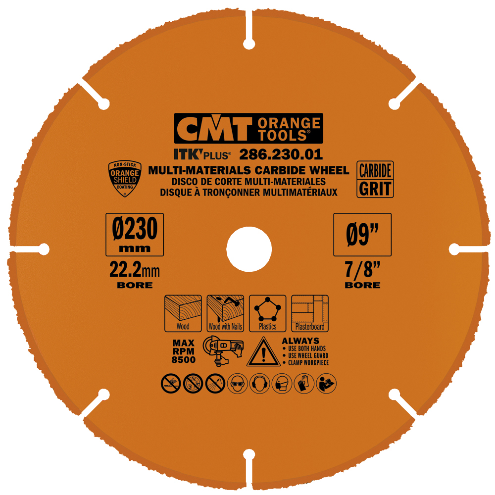 Disc CMT multimaterial pentru flex,diametru 230mm.cod.286.230.01 3 Disc CMT multimaterial pentru flex,diametru 230mm.cod.286.230.01 - imagine 3