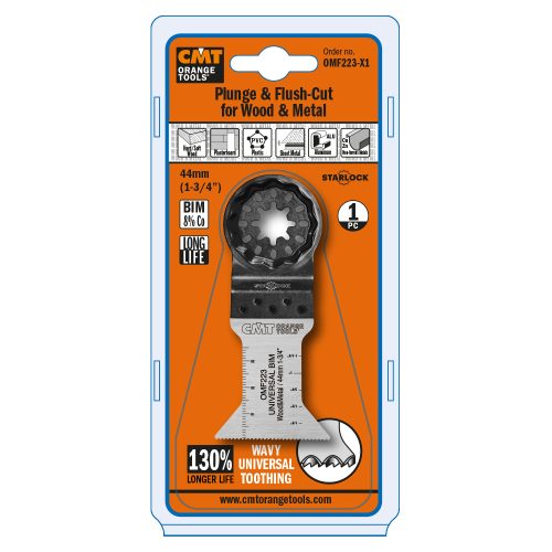 Acasa 9 Lama CMT pentru mașina multifuncționalăcu priderea STARLOCK.cod.OMF223-X1