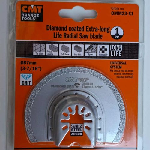 Acasa 12 Lama diamantată CMT pentru mașina multifuncțională(prindere universală).codOMM23-X1