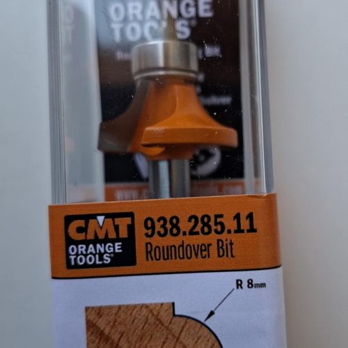 Acasa 8 Freza CMT R8mm. cu coada de 8mm.cod.938.285.11