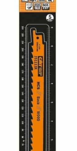 Acasa 17 Set de 5 lame CMT pentru fierăstrău sabie. cod.JS1111-K