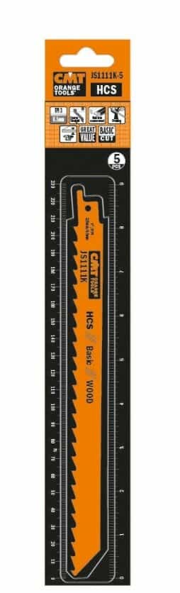 Set de 5 lame CMT pentru fierăstrău sabie. cod.JS1111-K 1 Set de 5 lame CMT pentru fierăstrău sabie. cod.JS1111-K