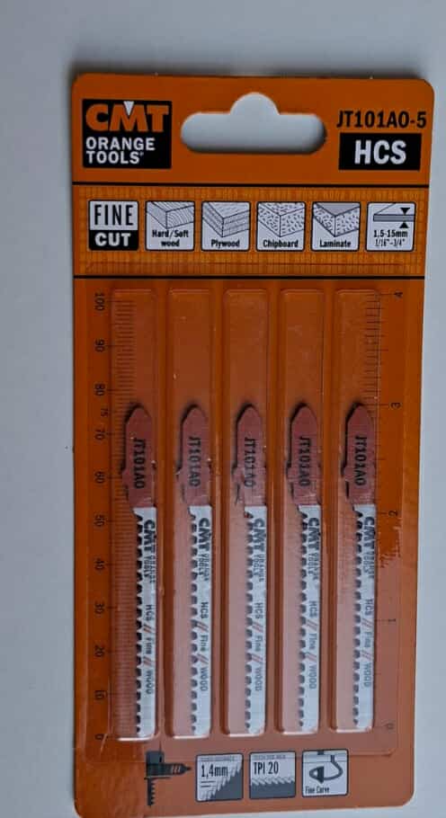 Set de 5 lame CMT pentru fierăstrău sabie.cod.JT101AO-5 2 Set de 5 lame CMT pentru fierăstrău sabie.cod.JT101AO-5 - imagine 2