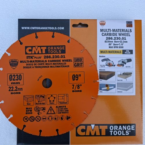 Acasa 24 Disc CMT multimaterial pentru flex,diametru 230mm.cod.286.230.01