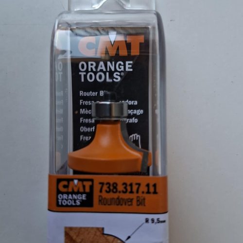 Acasa 9 Freza CMT cu coada de 6mm. R9,5 cod.738.317.11