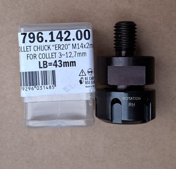 Mandrina CMT pentru mașinile de frezat cu ax vertical.cod796.142.00 2 Mandrina CMT pentru mașinile de frezat cu ax vertical.cod796.142.00 - imagine 2