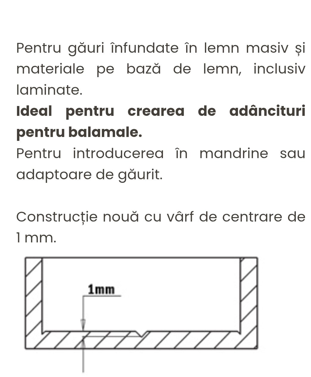 Freza CMT pentru balamale.cod.317.320.11 2 Freza CMT pentru balamale.cod.317.320.11 - imagine 2