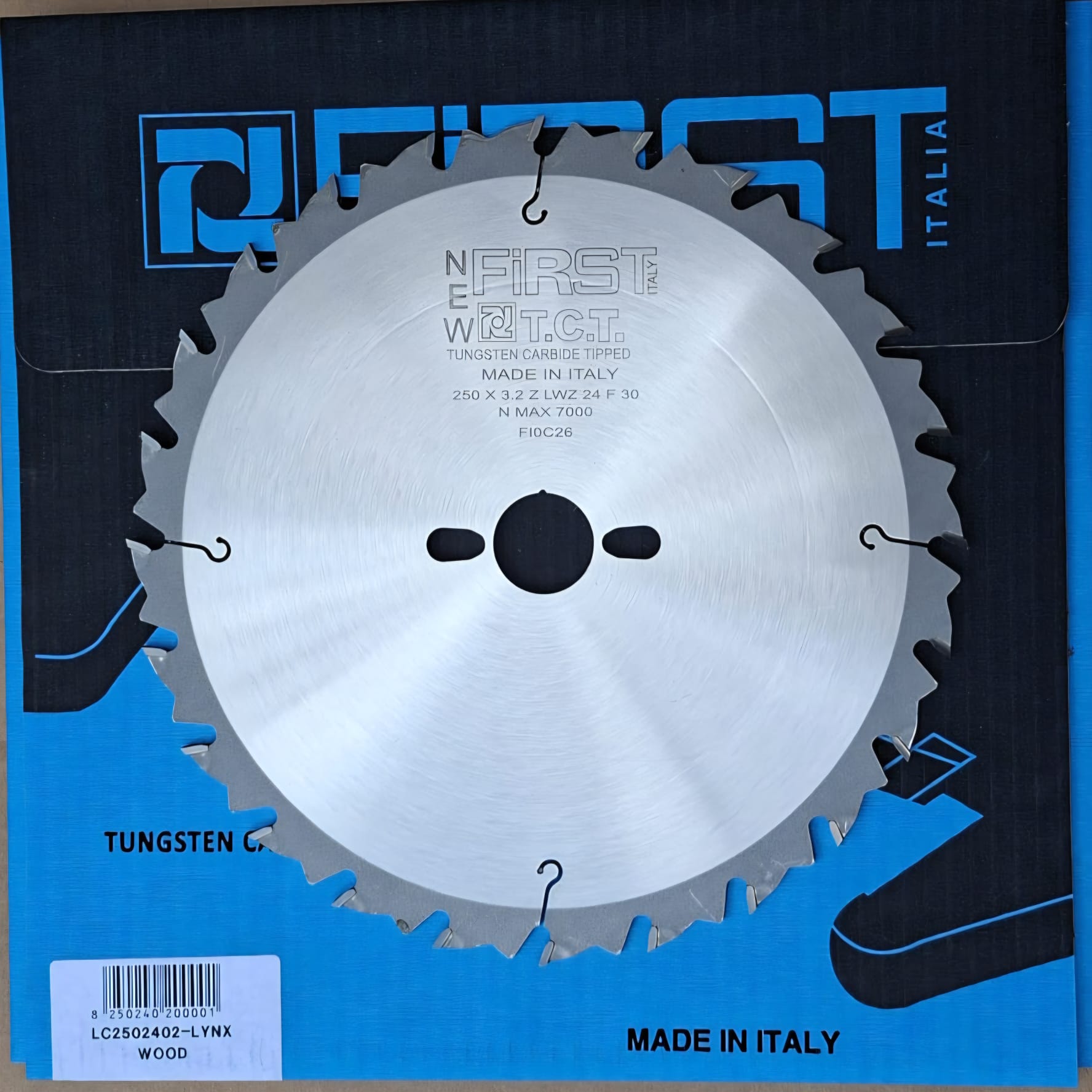 Pănza cicular FIRST pentru tivit și despicat.250mm. 1 Pănza cicular FIRST pentru tivit și despicat.250mm.